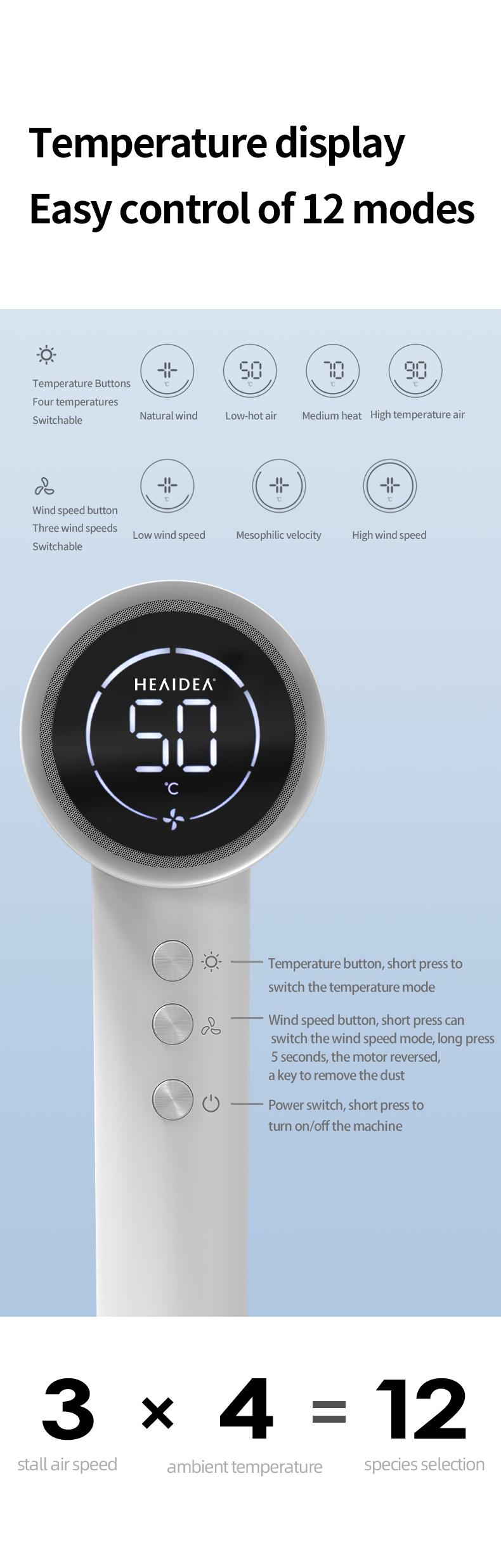 H Hair Dryer 797 07
