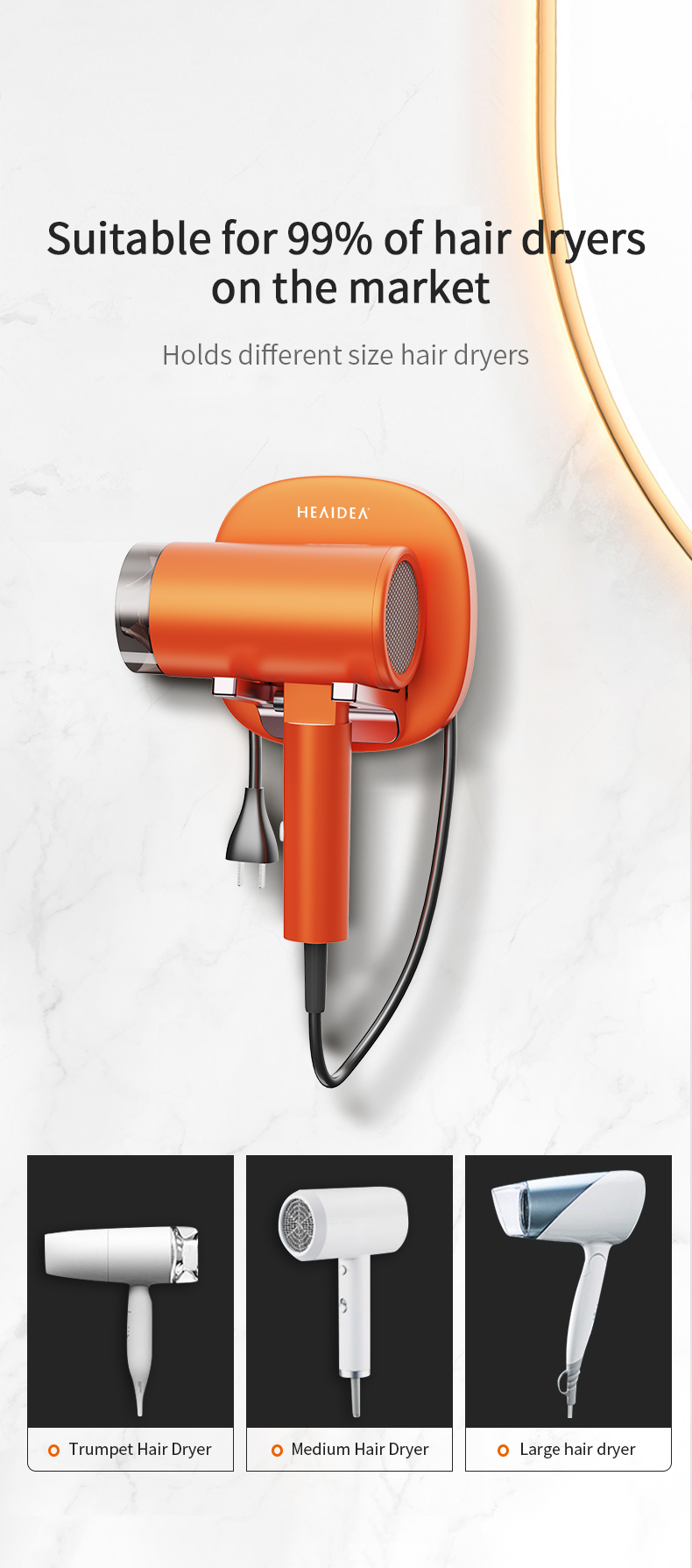 Hair Dryer Holder 702 03