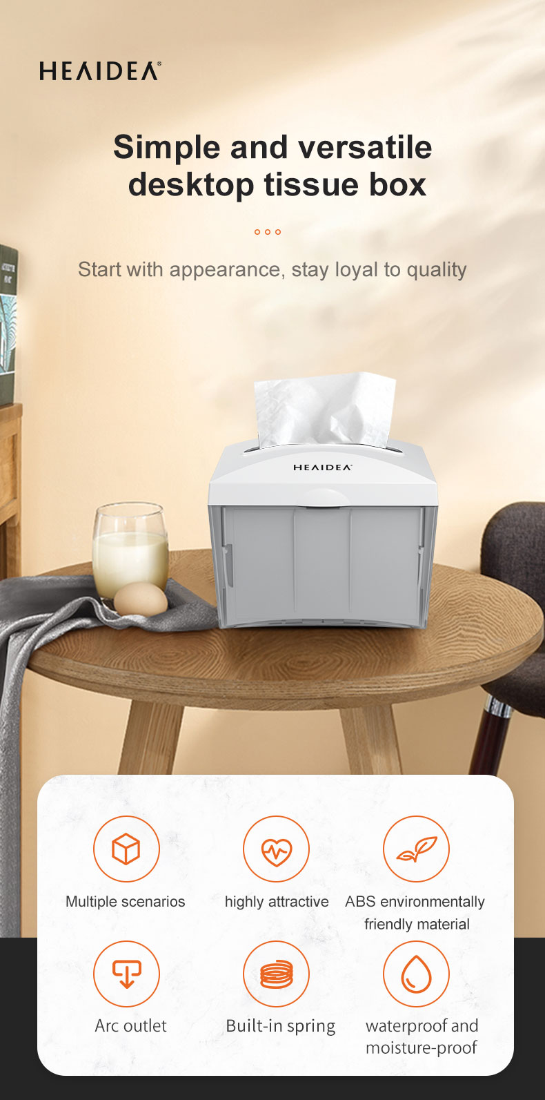 Desk Tissue Box 01