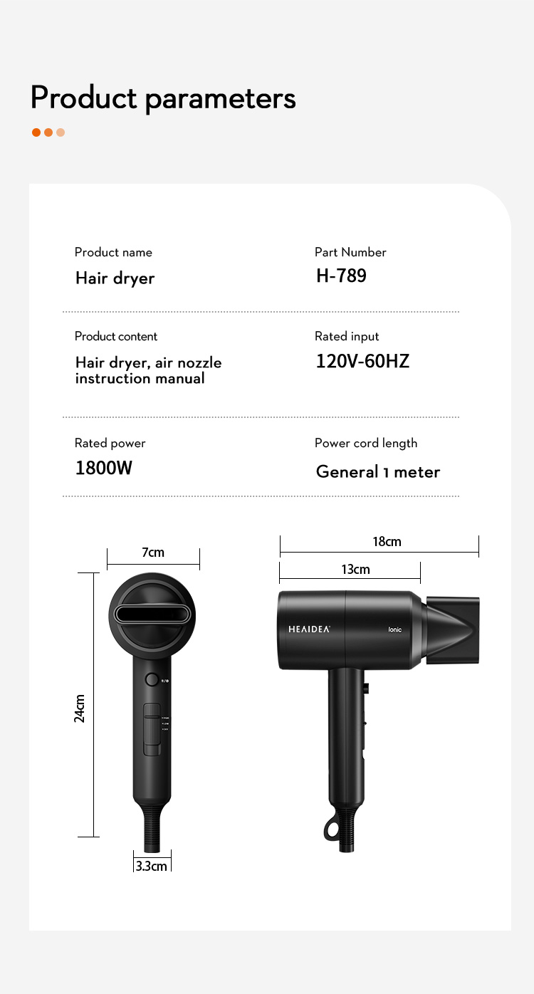 Hair Dryer H 789 09